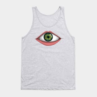 Eye mouth Tank Top